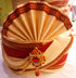 Maroon And Cream Color Pagdi